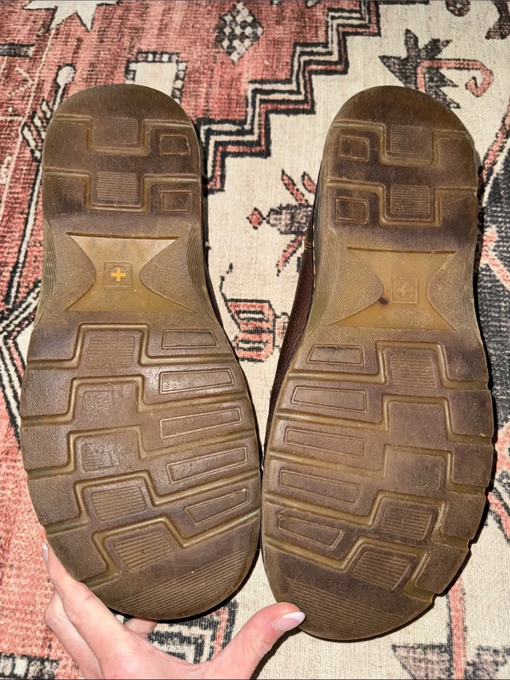 Dr. Martens brown leather